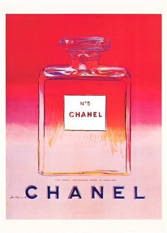 ANDY WARHOL (AFTER) Two Chanel No. 5 prints.